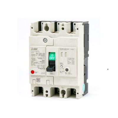 CB khối chống giật (ELCB ) NV125-HV 3P 100A 50kA 30mA